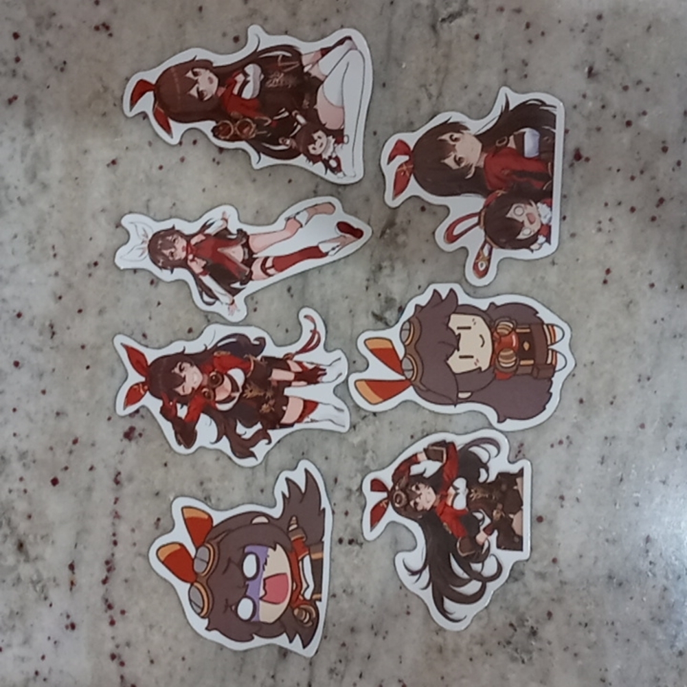 Amber Stickers Genshin Impact